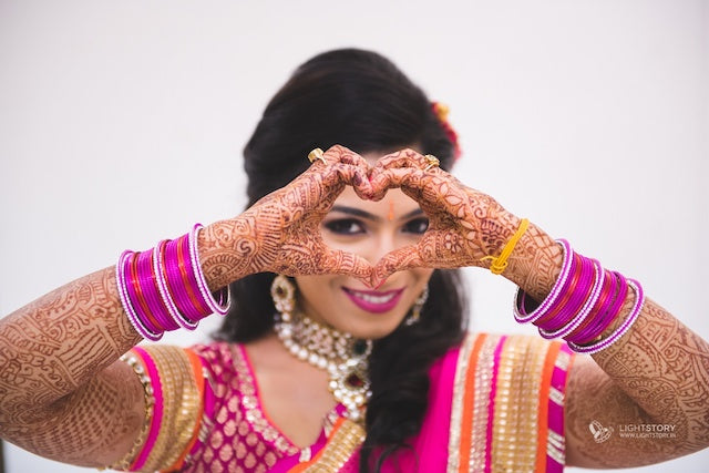 Beautiful Indian bride in traditional wedding dress and posing, Stock  Photo, Picture And Royalty Free Image. Pic. PNT-PIRF-20121217-JH2251 |  agefotostock